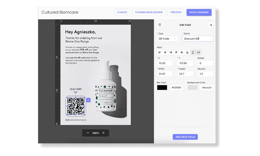 Drag and Drop Design